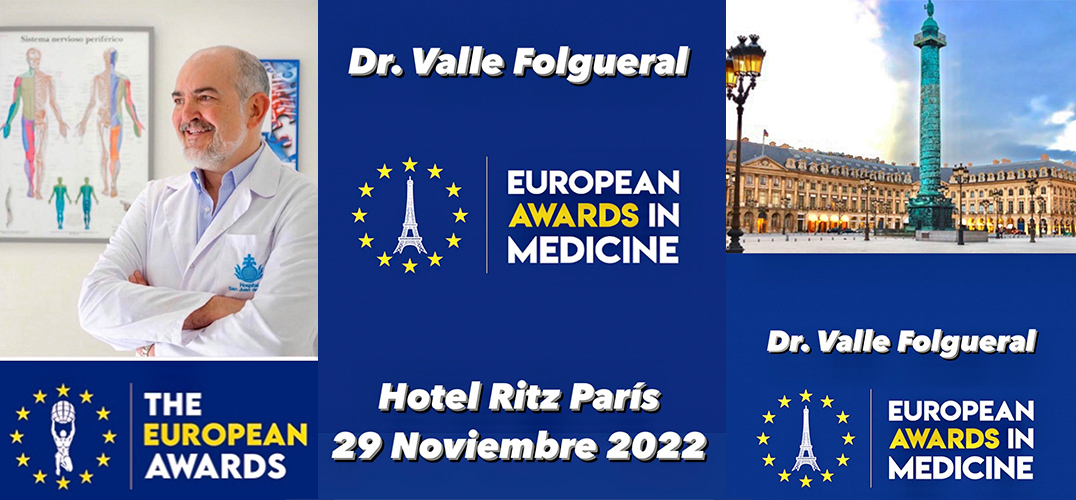 Valle Folgueral Premio European Awards in Medicine
